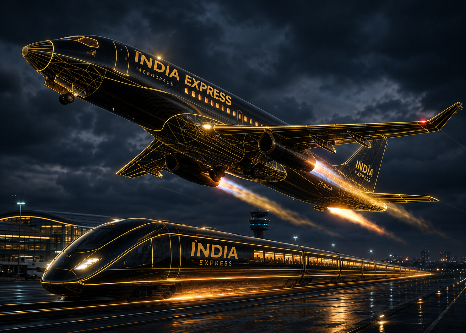 Domestic train journey